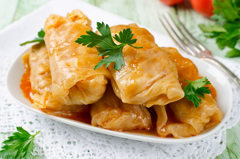 Sarma Magnifique Repas Traditionnel Serbe